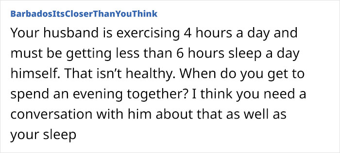 Wife Is Tired Of Husband Going To The Gym 4 Hours A Day: “He’s Not Going To The Gym” Wife Is Tired Of Husband Going To The Gym 4 Hours A Day: “He’s Not Going To The Gym”