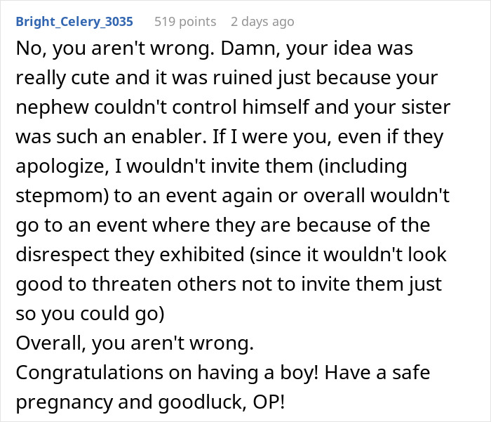 Woman Has Only One Job At Sister’s Gender Reveal, Fails It And Doesn’t Get What’s The Issue Woman Has Only One Job At Sister’s Gender Reveal, Fails It And Doesn’t Get What’s The Issue