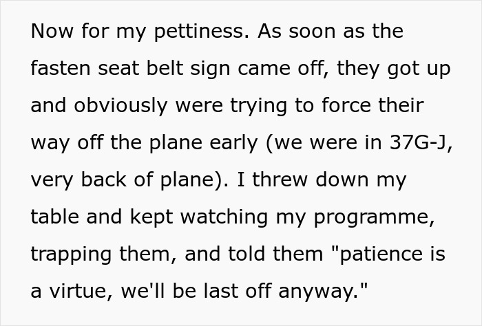 Passenger Endures Nightmare Flight, Gives Entitled Family A Taste Of Their Own Medicine Passenger Endures Nightmare Flight, Gives Entitled Family A Taste Of Their Own Medicine