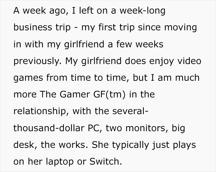 “The Consequences Only Really Became Clear Today”: Woman Lets Her GF Use Her PC, Regrets It “The Consequences Only Really Became Clear Today”: Woman Lets Her GF Use Her PC, Regrets It