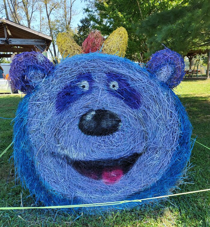 My Halloween Hay Bale Art To Brighten Your Day (12 New Pics) My Halloween Hay Bale Art To Brighten Your Day (12 New Pics)