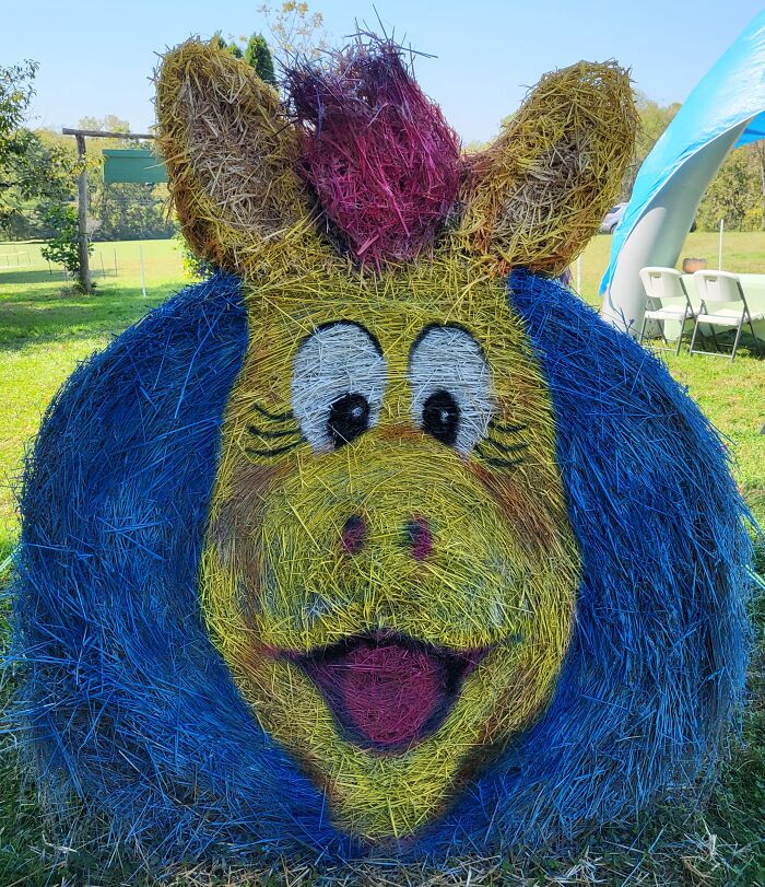 My Halloween Hay Bale Art To Brighten Your Day (12 New Pics) My Halloween Hay Bale Art To Brighten Your Day (12 New Pics)