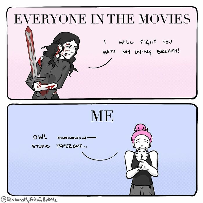 ‘Reasons My Friends Hate Me’: 25 Comics About Self-Deprecating Humor By Aylia Colwell ‘Reasons My Friends Hate Me’: 25 Comics About Self-Deprecating Humor By Aylia Colwell