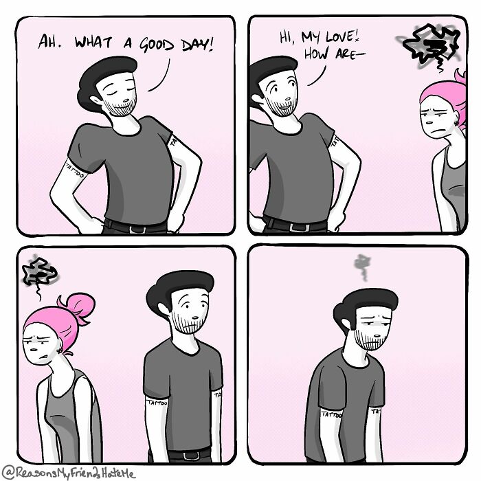 ‘Reasons My Friends Hate Me’: 25 Comics About Self-Deprecating Humor By Aylia Colwell ‘Reasons My Friends Hate Me’: 25 Comics About Self-Deprecating Humor By Aylia Colwell