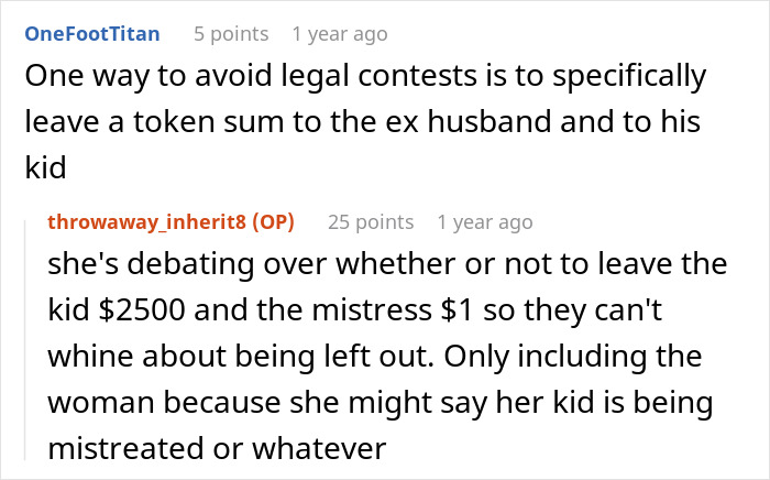 “Too Bad For Her”: Ex-Husband And Mistress Think They’re Getting MIL’s Money, Are Very Wrong “Too Bad For Her”: Ex-Husband And Mistress Think They’re Getting MIL’s Money, Are Very Wrong