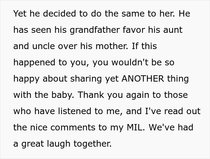 “Too Bad For Her”: Ex-Husband And Mistress Think They’re Getting MIL’s Money, Are Very Wrong “Too Bad For Her”: Ex-Husband And Mistress Think They’re Getting MIL’s Money, Are Very Wrong
