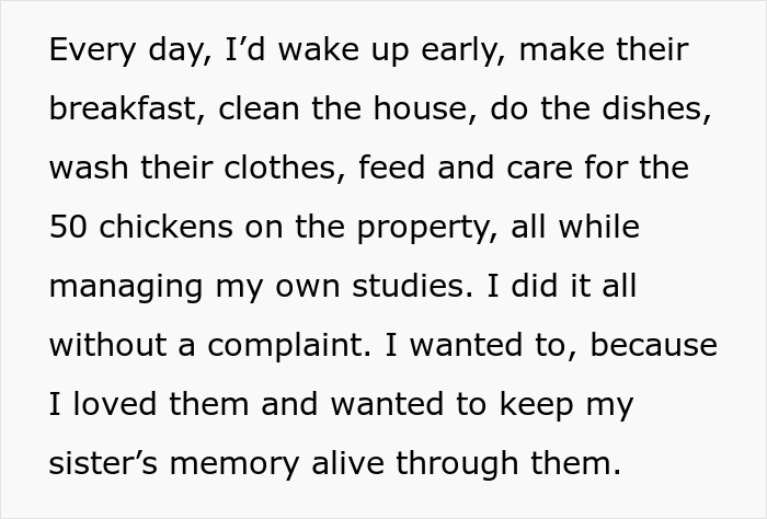 Lady Handles Chores For BIL And Nephews After Sis’ Passing, Asked To Leave For Skipping A Meal