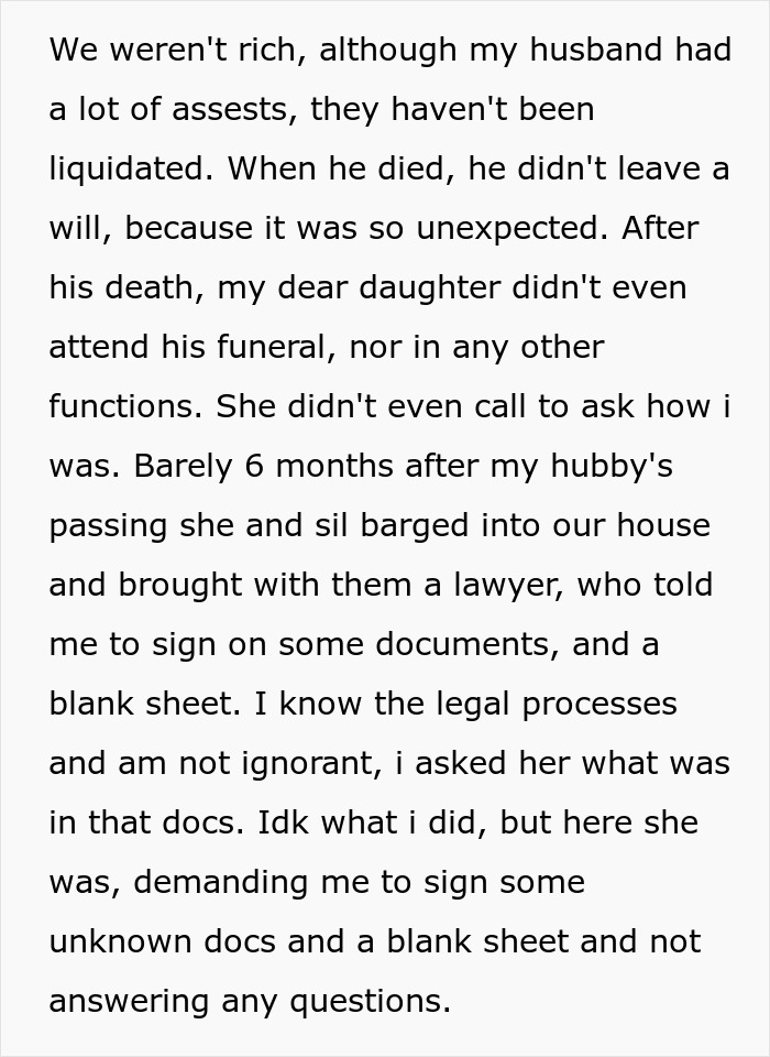 24YO Ignores Grieving Mom After Dad’s Death, Attacks Her When She Refuses To Hand Over Inheritance 24YO Ignores Grieving Mom After Dad’s Death, Attacks Her When She Refuses To Hand Over Inheritance
