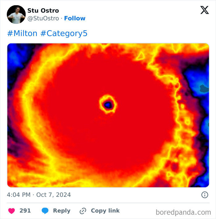 “Hurricane Milton Will Go Down In History”: 23 Posts Showing How Frightening This Hurricane Is “Hurricane Milton Will Go Down In History”: 23 Posts Showing How Frightening This Hurricane Is