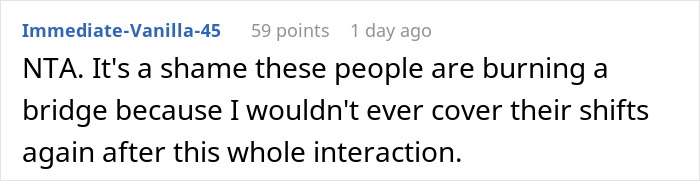 Mom Expects A Childfree Coworker To Cover For Her Whenever She Wants, Can’t Handle A “No” Mom Expects A Childfree Coworker To Cover For Her Whenever She Wants, Can’t Handle A “No”