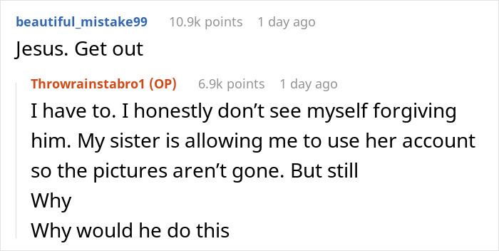 GF Horrified As 32YO BF Blocks Her Late Twin’s IG And Says It’s Not A Big Deal, Kicks Him Out GF Horrified As 32YO BF Blocks Her Late Twin’s IG And Says It’s Not A Big Deal, Kicks Him Out