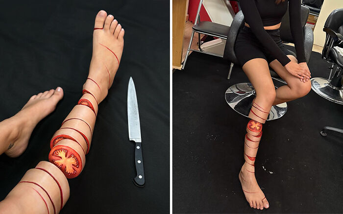 29 Incredible Makeup Illusions By This Artist That Might Make You Question Reality (New Pics) 29 Incredible Makeup Illusions By This Artist That Might Make You Question Reality (New Pics)