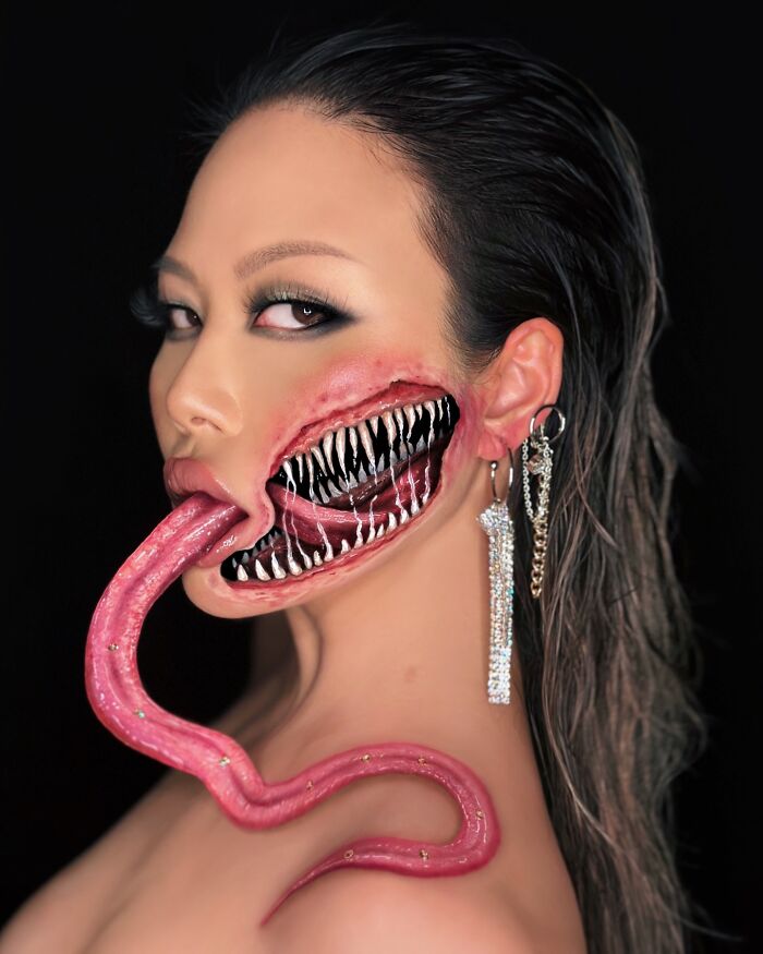 29 Incredible Makeup Illusions By This Artist That Might Make You Question Reality (New Pics) 29 Incredible Makeup Illusions By This Artist That Might Make You Question Reality (New Pics)