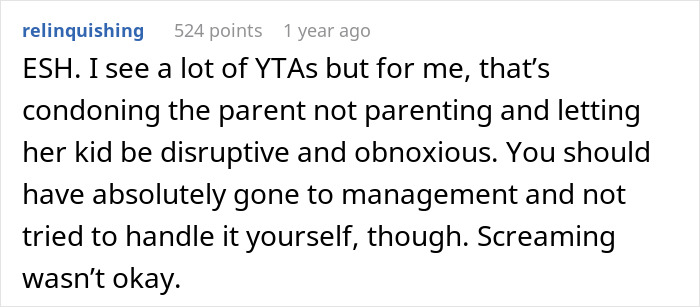 Kid Keeps Running And Screaming In A Restaurant, 21YO Tells Him To Stop, Mom Is Livid Kid Keeps Running And Screaming In A Restaurant, 21YO Tells Him To Stop, Mom Is Livid