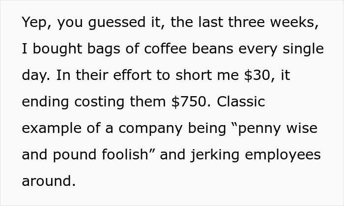 Company Won’t Allow Employee To Bend The Rules, Regrets It When He Spends $750 On Coffee Company Won’t Allow Employee To Bend The Rules, Regrets It When He Spends $750 On Coffee