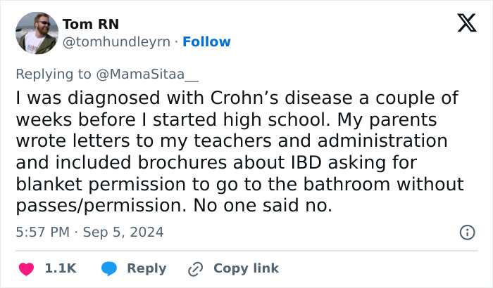 Mom Rebels Against Math Teacher’s Rule Allowing Only 1 Bathroom Visit Per Week, Discussion Arises Mom Rebels Against Math Teacher’s Rule Allowing Only 1 Bathroom Visit Per Week, Discussion Arises