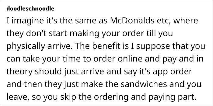 Person Thinks Sandwich Artist Was Gaslighting Them By Making App Order When They Came For Pickup Person Thinks Sandwich Artist Was Gaslighting Them By Making App Order When They Came For Pickup