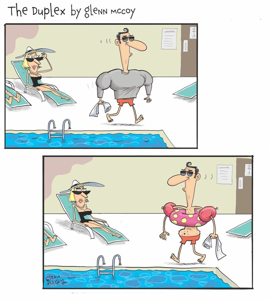 17 Brilliantly Absurd Comics By Glenn McCoy That Poke Fun At Life’s Peculiarities (New Pics) 17 Brilliantly Absurd Comics By Glenn McCoy That Poke Fun At Life’s Peculiarities (New Pics)