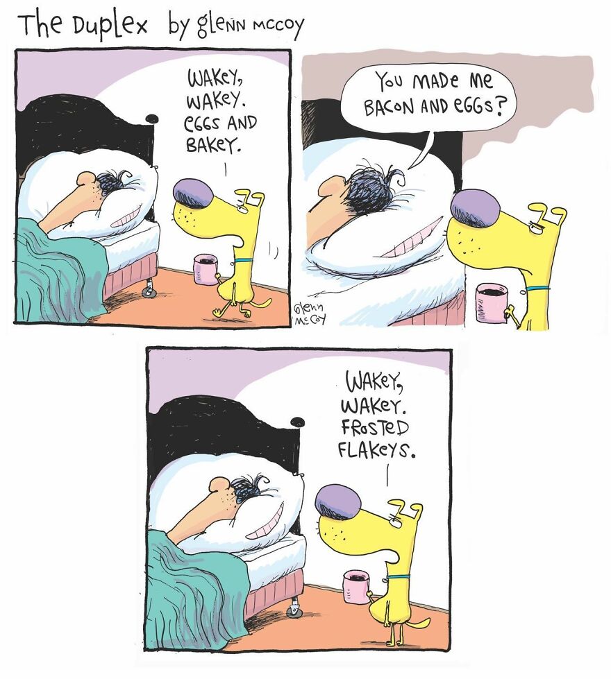 17 Brilliantly Absurd Comics By Glenn McCoy That Poke Fun At Life’s Peculiarities (New Pics) 17 Brilliantly Absurd Comics By Glenn McCoy That Poke Fun At Life’s Peculiarities (New Pics)