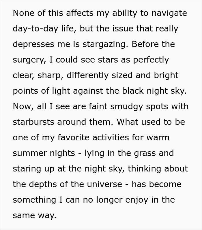 “I Regret Having My Eyes Lasered”: Netizen Candidly Talks About Surgery Results 5 Years Later “I Regret Having My Eyes Lasered”: Netizen Candidly Talks About Surgery Results 5 Years Later