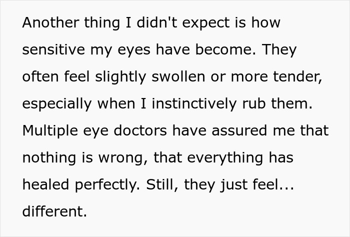 “I Regret Having My Eyes Lasered”: Netizen Candidly Talks About Surgery Results 5 Years Later “I Regret Having My Eyes Lasered”: Netizen Candidly Talks About Surgery Results 5 Years Later