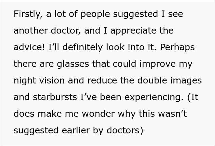 “I Regret Having My Eyes Lasered”: Netizen Candidly Talks About Surgery Results 5 Years Later “I Regret Having My Eyes Lasered”: Netizen Candidly Talks About Surgery Results 5 Years Later