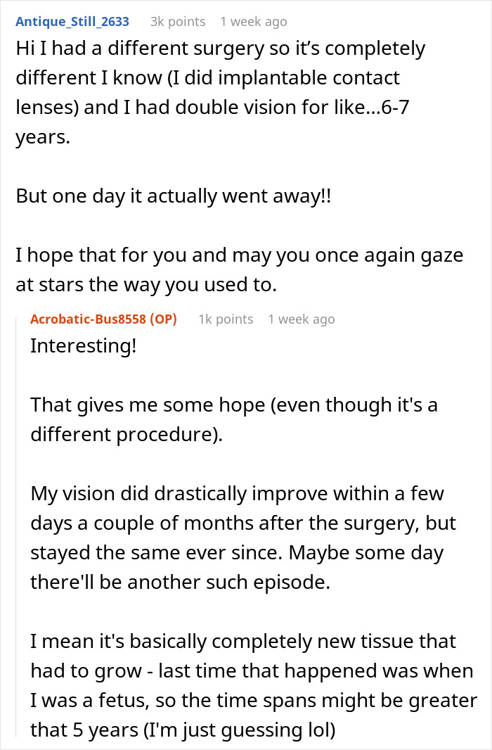 “I Regret Having My Eyes Lasered”: Netizen Candidly Talks About Surgery Results 5 Years Later “I Regret Having My Eyes Lasered”: Netizen Candidly Talks About Surgery Results 5 Years Later
