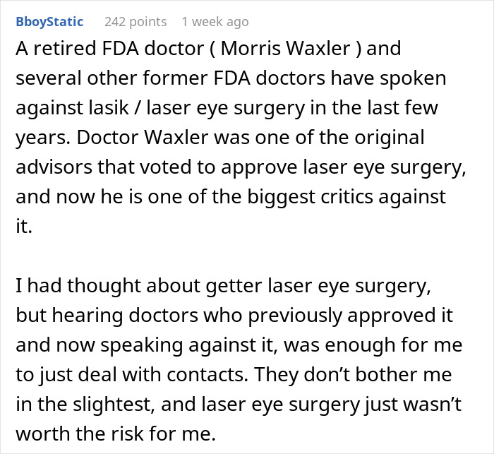 “I Regret Having My Eyes Lasered”: Netizen Candidly Talks About Surgery Results 5 Years Later “I Regret Having My Eyes Lasered”: Netizen Candidly Talks About Surgery Results 5 Years Later