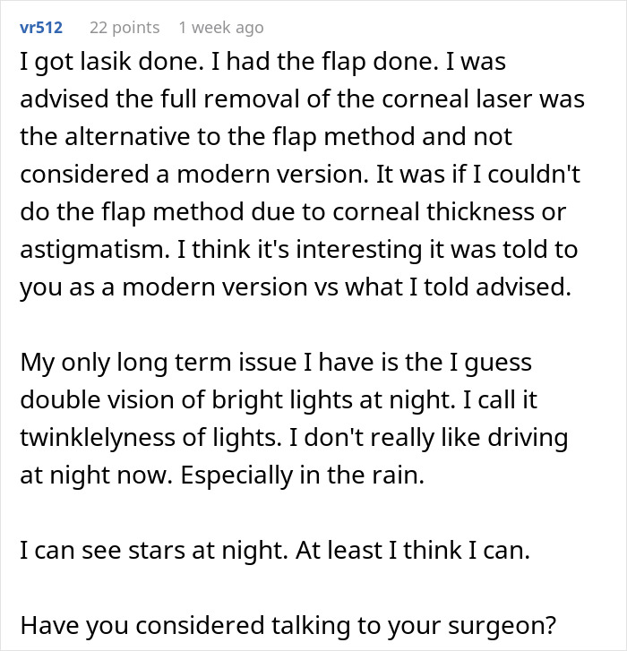 “I Regret Having My Eyes Lasered”: Netizen Candidly Talks About Surgery Results 5 Years Later “I Regret Having My Eyes Lasered”: Netizen Candidly Talks About Surgery Results 5 Years Later
