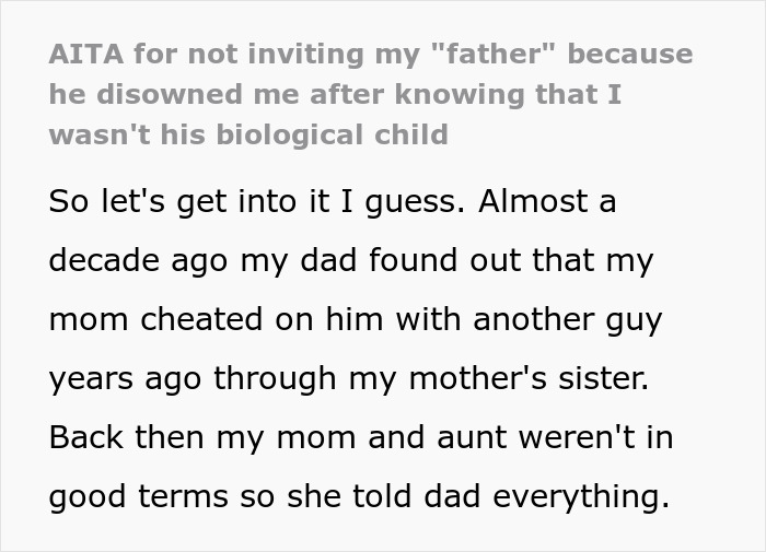 Dad Learns Daughter Isn’t His Bio Child, Makes Her Life Hell, Years Later She Refuses To Reconcile Dad Learns Daughter Isn’t His Bio Child, Makes Her Life Hell, Years Later She Refuses To Reconcile