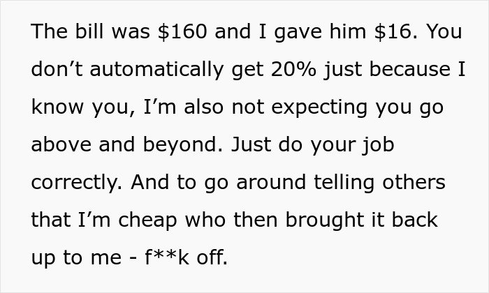 Server Complains After Getting 10% Tip Despite Not Doing Proper Job, Sparks Discussion Online Server Complains After Getting 10% Tip Despite Not Doing Proper Job, Sparks Discussion Online