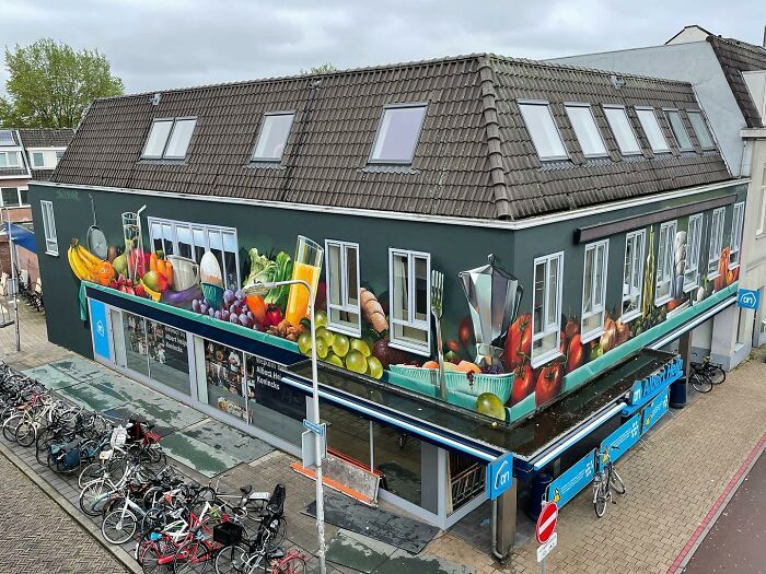 Dutch Artist Created 30 Jaw-Dropping Murals On Building Walls Dutch Artist Created 30 Jaw-Dropping Murals On Building Walls