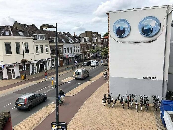 Dutch Artist Created 30 Jaw-Dropping Murals On Building Walls Dutch Artist Created 30 Jaw-Dropping Murals On Building Walls
