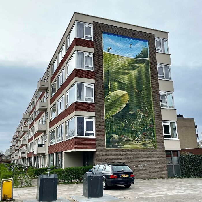 Dutch Artist Created 30 Jaw-Dropping Murals On Building Walls Dutch Artist Created 30 Jaw-Dropping Murals On Building Walls