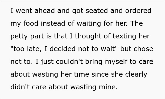 Woman Who’s Always Late Is Shocked When Friend Decides To Stop Accommodating Her Woman Who’s Always Late Is Shocked When Friend Decides To Stop Accommodating Her