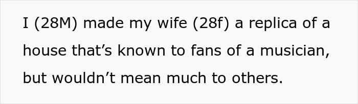“Am I The [Jerk] For Not Giving The ‘Dollhouse’ I Built To My Niece, But To My Wife As A Gift?&#8221;