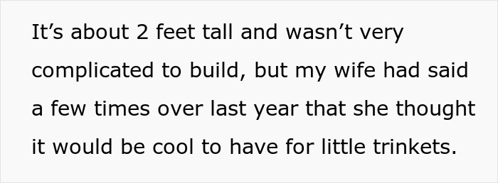 “Am I The [Jerk] For Not Giving The ‘Dollhouse’ I Built To My Niece, But To My Wife As A Gift?&#8221;