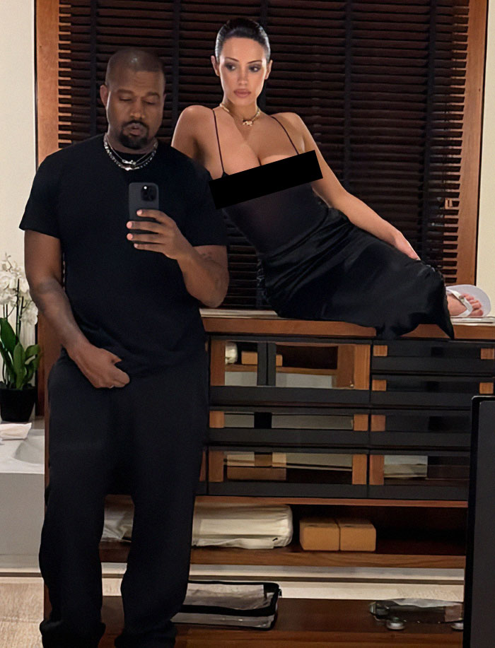 Outrage As Kanye West And Bianca Censori Bring Second Bare Look, Licking Frenzy To Grammys Party Outrage As Kanye West And Bianca Censori Bring Second Bare Look, Licking Frenzy To Grammys Party