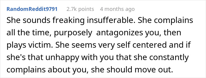 Man Is Sick Of Being Forced To Suffer Through Every Dinner With GF, Finally Loses Patience Man Is Sick Of Being Forced To Suffer Through Every Dinner With GF, Finally Loses Patience