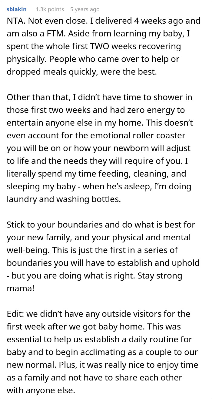 &ldquo;[Am I The Jerk] For Telling My Mom I Won&rsquo;t Help With Sister&rsquo;s Wedding Prep After Giving Birth?&rdquo;