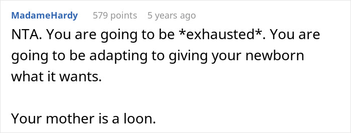 &ldquo;[Am I The Jerk] For Telling My Mom I Won&rsquo;t Help With Sister&rsquo;s Wedding Prep After Giving Birth?&rdquo;