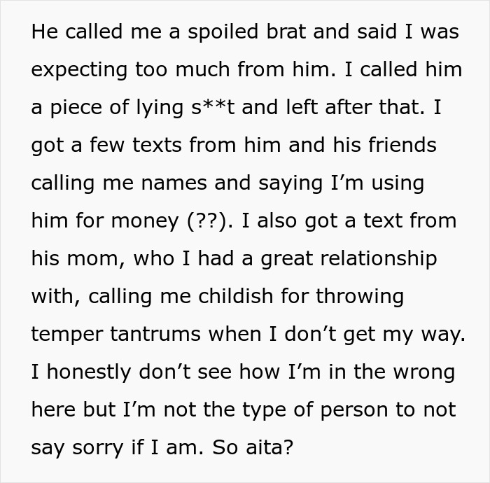 Woman Dumps BF After He Lies to Her About Purchasing B-Day Perfume She Wanted Badly Woman Dumps BF After He Lies to Her About Purchasing B-Day Perfume She Wanted Badly