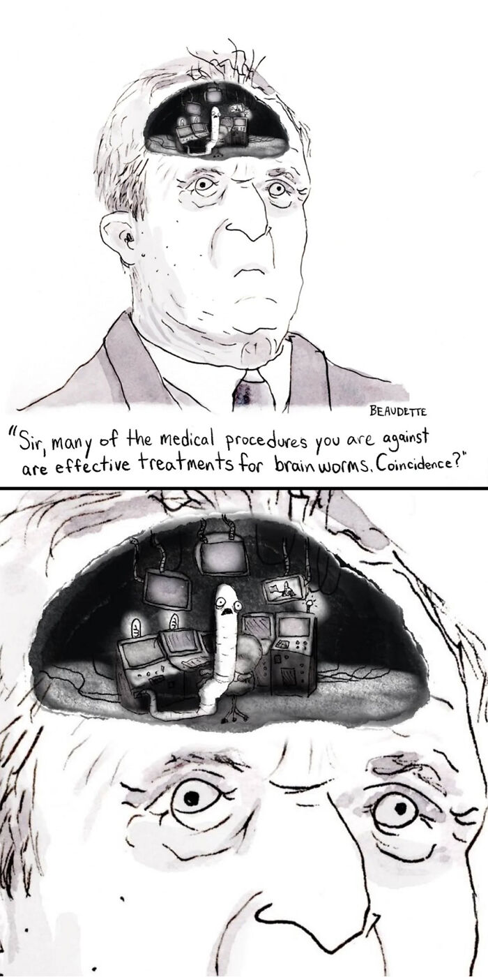 Kyle Beaudette’s Darkly Witty Artworks That Are Both Funny And Unsettling (31 Pics) Kyle Beaudette’s Darkly Witty Artworks That Are Both Funny And Unsettling (31 Pics)