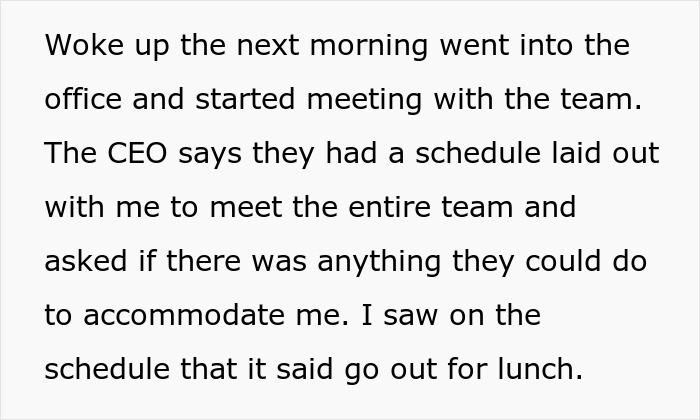 People Are Confused By This Man’s Excuse Not To Go Out For Lunch With A CEO, Costing Him A Job People Are Confused By This Man’s Excuse Not To Go Out For Lunch With A CEO, Costing Him A Job