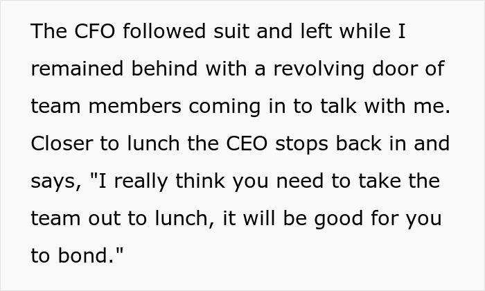 People Are Confused By This Man’s Excuse Not To Go Out For Lunch With A CEO, Costing Him A Job People Are Confused By This Man’s Excuse Not To Go Out For Lunch With A CEO, Costing Him A Job