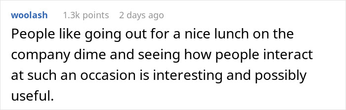 People Are Confused By This Man’s Excuse Not To Go Out For Lunch With A CEO, Costing Him A Job People Are Confused By This Man’s Excuse Not To Go Out For Lunch With A CEO, Costing Him A Job