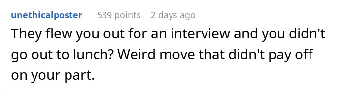 People Are Confused By This Man’s Excuse Not To Go Out For Lunch With A CEO, Costing Him A Job People Are Confused By This Man’s Excuse Not To Go Out For Lunch With A CEO, Costing Him A Job
