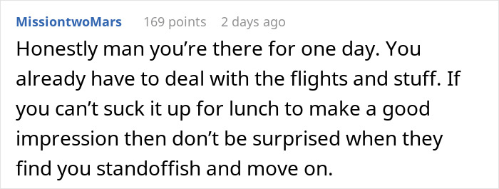 People Are Confused By This Man’s Excuse Not To Go Out For Lunch With A CEO, Costing Him A Job People Are Confused By This Man’s Excuse Not To Go Out For Lunch With A CEO, Costing Him A Job