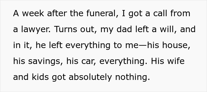 “I Didn’t Feel Anything”: Woman Refuses To Attend Dad’s Funeral, Is Shocked After Reading His Will