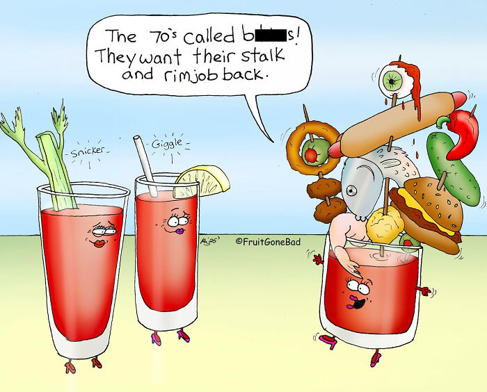 33 Funny And Slightly Inappropriate Comics From ‘Fruit Gone Bad’ (New Pics) 33 Funny And Slightly Inappropriate Comics From ‘Fruit Gone Bad’ (New Pics)